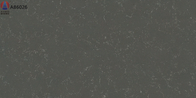 Meble kuchenne ze sztucznego kamienia Ciemnobrązowe płyty kwarcowe z żyłką na blat