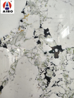 Nieporowata płyta z kamienia kwarcowego Calacatta do dekoracji blatu stołu