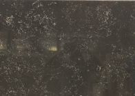 Blat kuchenny Sztuczny kamień kwarcowy Czarny kolor Polerowana powierzchnia Łazienka Vanity Top