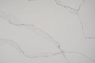 15MM polerowany niestandardowy biały kamień kwarcowy Carrara z blatem kuchennym