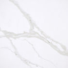 Biały wzór płatka śniegu Kamień kwarcowy Calacatta z blatem kuchennym