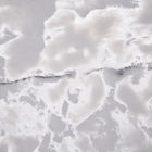 Biały wzór płatka śniegu Szary kamień kwarcowy Calacatta 3000 * 1500 mm