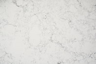 Biały blat kuchenny ze sztucznego kamienia kwarcowego Carrara z powłoką przeciwporostową