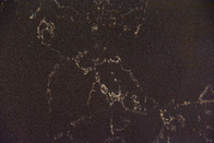 Blat kuchenny Solidna powierzchnia Sztuczny kamień kwarcowy Czarne lustro w kolorze wyspy