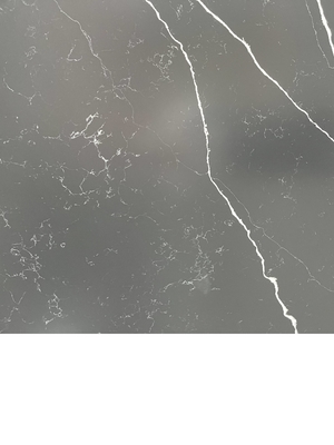 White Vein Calacatta Quartz Stone Black Marble Slab Counter Top Blat na blat kuchenny