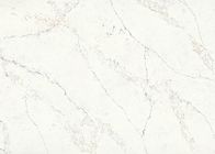 Sztuczny polerowany biały kamień kwarcowy Calacatta 3200 * 1600 mm