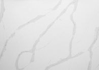 Sztuczny polerowany biały kamień kwarcowy Calacatta 3200 * 1600 mm