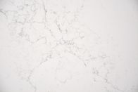 Kamień kwarcowy Calacatta z wysokim szkłem w kolorze białym z Nsf Sgs na blat kuchenny