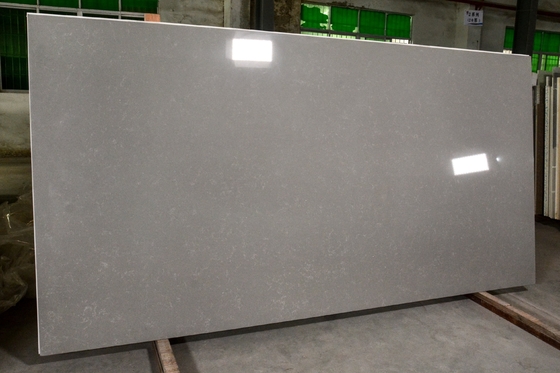 Szary blat kuchenny Carrara Quartz Slab o rozmiarze 3200 * 1600 * 20 mm Oryginał