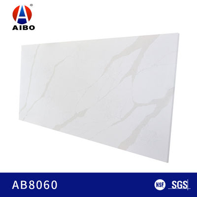 Sztuczne blachy z kwarcu z Calacatta