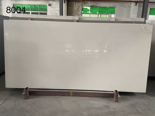 White Vein Calacatta Quartz Stone Black Marble Slab Counter Top Blat na blat kuchenny